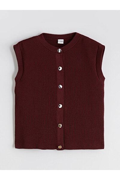 LC Waikiki Create Your Style from Uzg Store |   Crew Neck Girls' Knitwear Vest