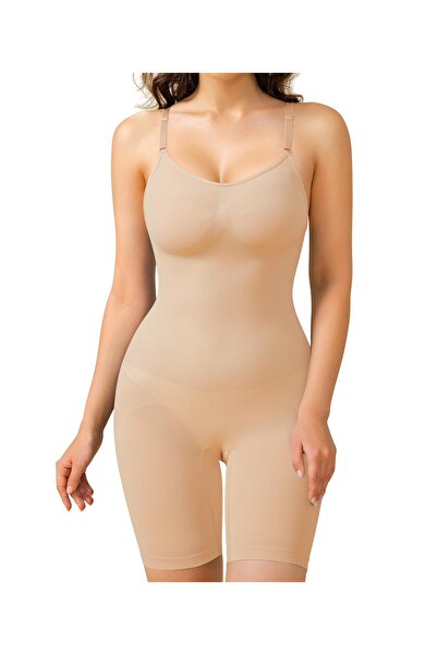 JUNLAI Junlan Women's Body Shaper Shapewear Bodysuit Tummy Control