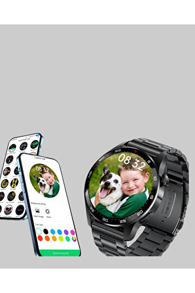 Kanonik Education Bluetooth smart watch – your smart life assistant with heart rate monitoring, pedometer, sleep tracking, and sports modes.