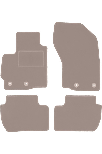 Other Covorașe bej velur pentru: Mitsubishi Outlander II crossover (2006-2013)