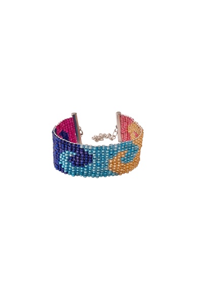 R&N HANDMADE DESIGN El Yapımı Kum Boncuk Dokuma Bileklik