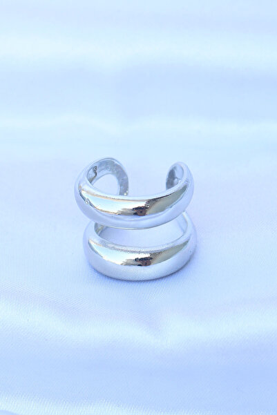 Skygo Brass Silver Color Adjustable Ribbon Ring - Tj-Byk3171