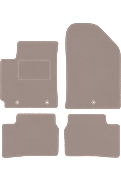 Other Covorașe bej velur pentru: Kia Picanto II JE hatchback (2011-2017)