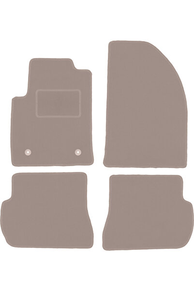 Other Covorașe bej velur pentru: Ford Fiesta MK6 hatchback (2002-2010)