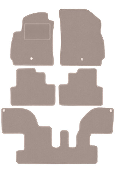 Other Covorașe bej velur pentru: Chevrolet Orlando I monovolum (2010-2018)