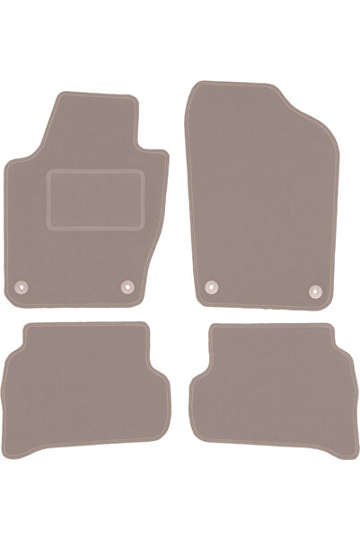 Other Covorașe bej velur pentru: Volkswagen Polo V hatchback (2009-2017)