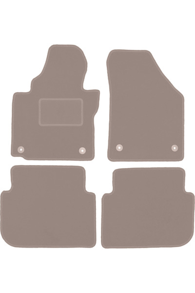 Other Covorașe bej din velur pentru: Volkswagen Touran I monovolum (2004-2010)