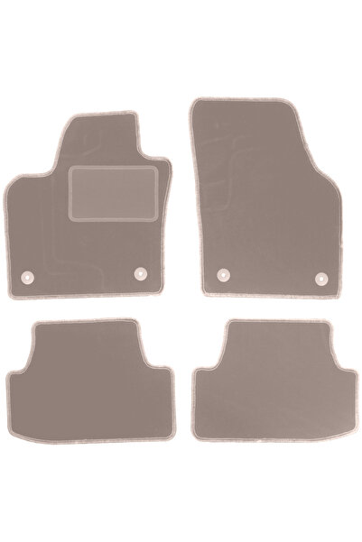 Other Covorașe bej velur pentru: Volkswagen Polo VI hatchback (2017-)