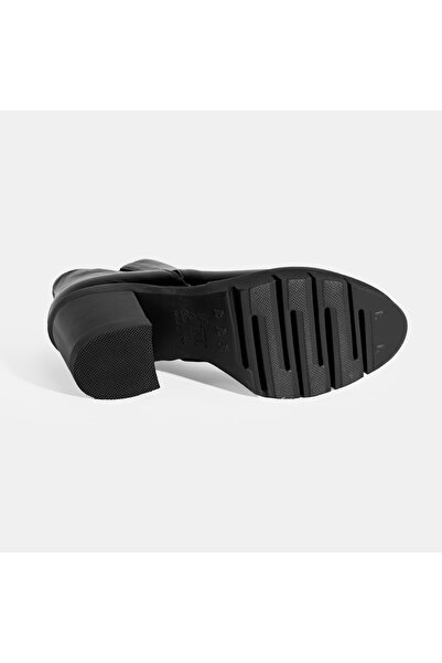 Desa Luca Grossi Kadın Siyah Platform Topuklu Rugan Bot