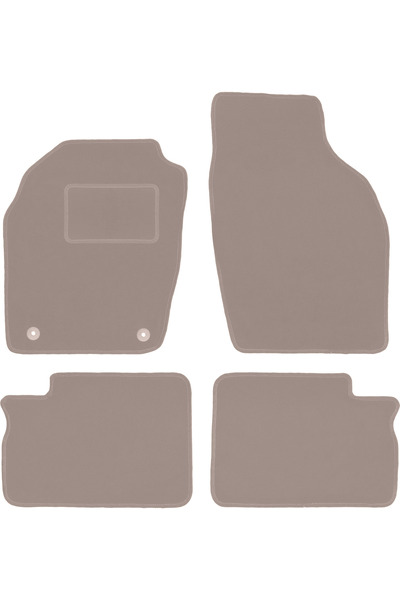 Other Covorașe bej velur pentru: Opel Agila A hatchback (2000-2007)