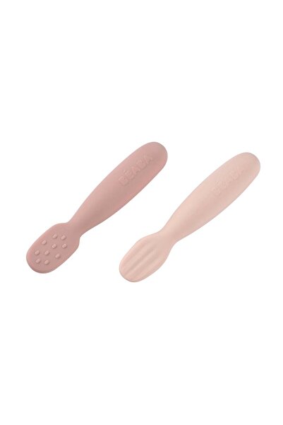 Beaba Set de linguri din silicon, vată de zahăr/sorbet