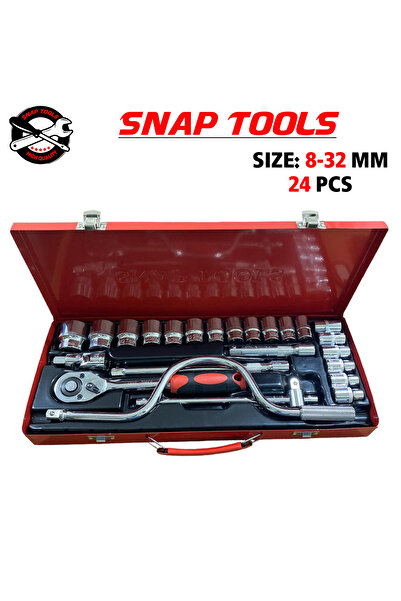 SNAP TOOLS 24-piece pistol grip set / 8-32 mm