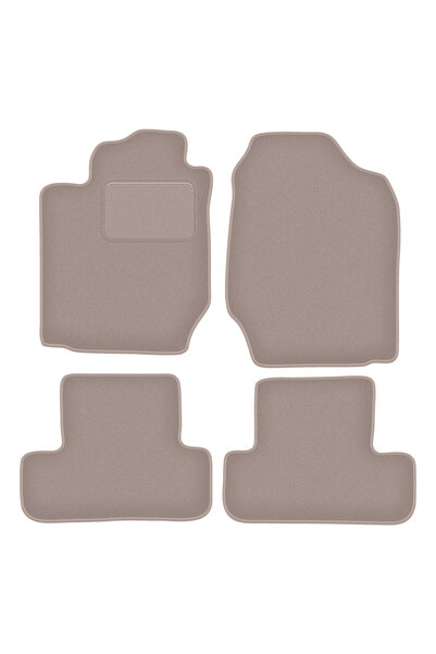 Other Covorașe bej velur pentru: Toyota Corolla Verso I monovolum (2001-2004)