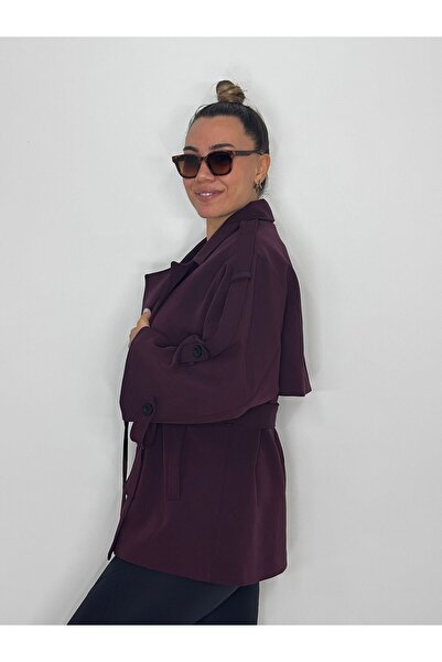 HT Boutique KISA BORDO TRENÇKOT