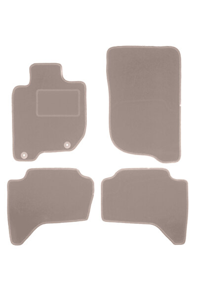 Other Covorașe bej velur pentru: Mitsubishi L200 IV pickup (2006-2015)