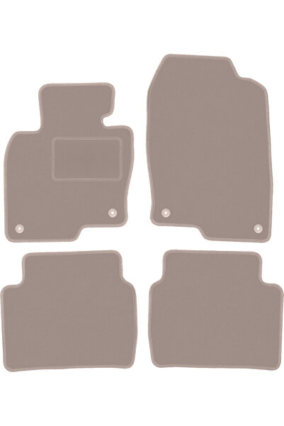 Other Covorașe bej velur pentru: Mazda CX-5 II SUV (2017-)