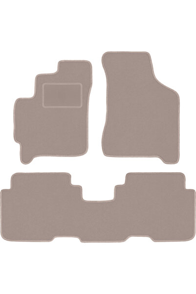 Other Covorașe bej velur pentru: Kia Carens I monovolum (1999-2006)