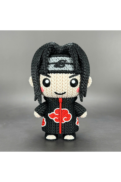 Fud3D إيتاشي بمظهر محبوك، إيتاشي 23 سم برأس متحرك من سلسلة ناروتو