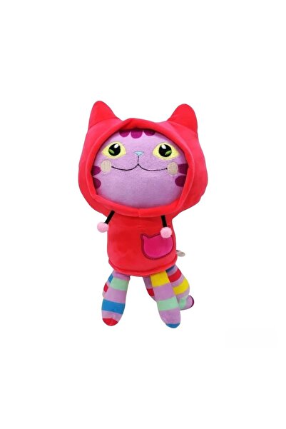 Virtual Trend Jucarie de plus Virtual Trend®, DJ Mat, Casa de papusi a lui Gabby, 25 cm, Rosu