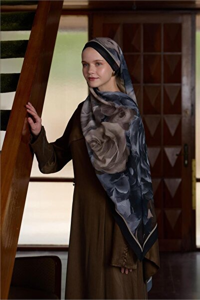 İpekhan Winter Bloom Collection Qupra Shawl 30002-10096