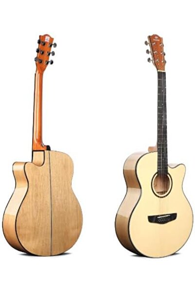 Unistar جيتار صوتي L2-715-N بستة أوتار، مقاس 40 بوصة، لون طبيعي