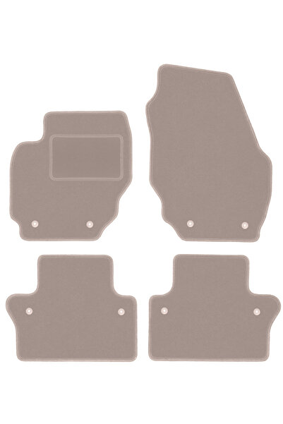 Other Covorașe bej velur pentru: Volvo XC70 III station wagon (2007-2016)