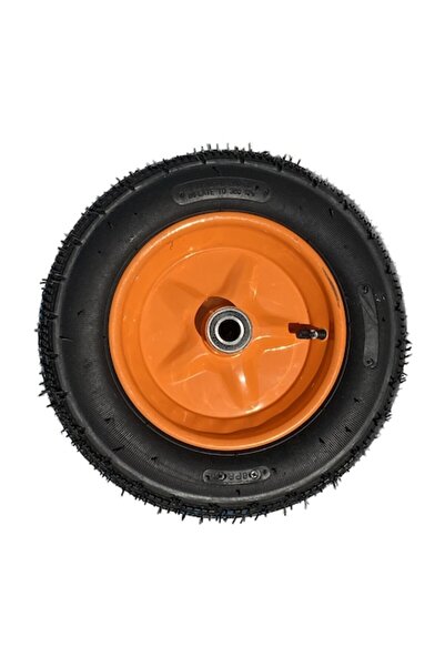 OEM Roată de roabă cu tub 3.50-8, max 280 kg, 8PR, jantă metalică, rulment 60...