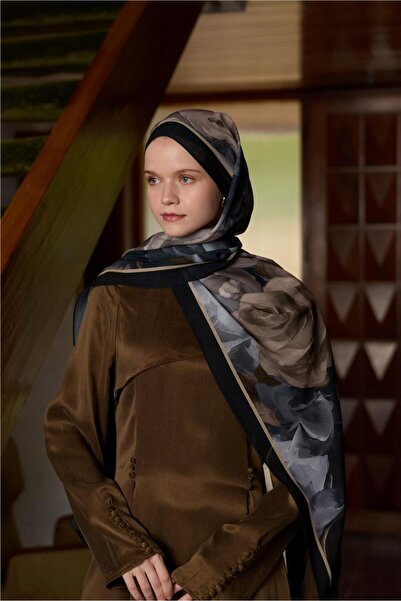 İpekhan Winter Bloom Collection Qupra Shawl 30002-10096