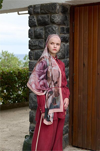 İpekhan Winter Bloom Collection Qupra Shawl 30002-10078