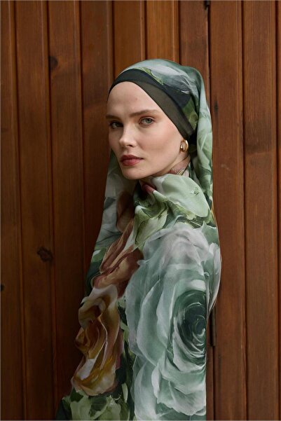 İpekhan Winter Bloom Collection Qupra Shawl 30002-10004