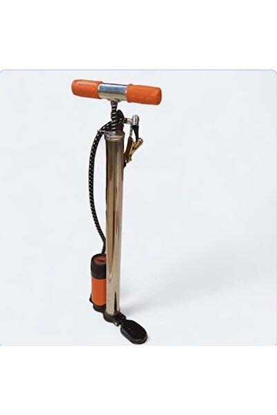 QWARTZ Pompă auto manuală din metal cu manometru