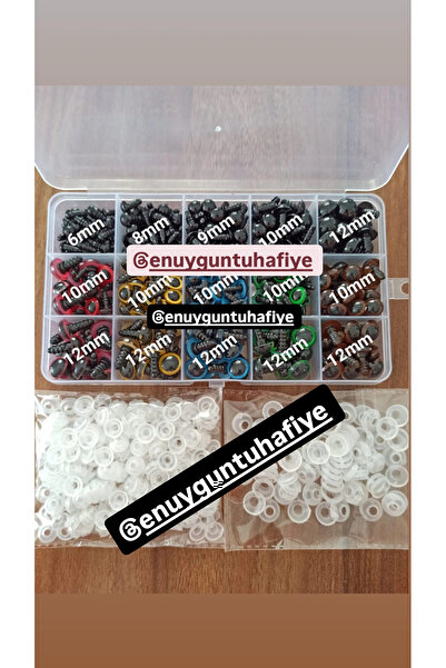 Enuyguntuhafiye Vidalı Göz Seti, Organizer Kutulu