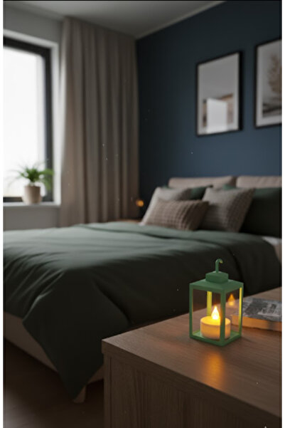 Kanem3D Camsız Fener Led Mumluk