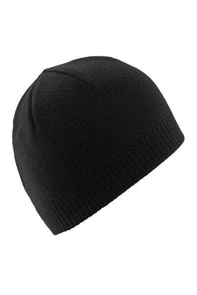 Decathlon Adult Ski Beanie - Black - Simple