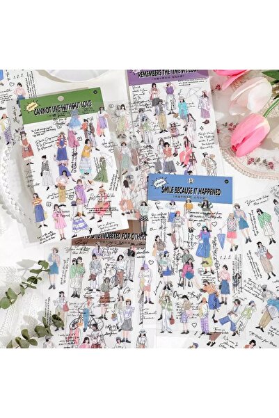 İthal Autocolant PET pentru fete E1-2 - Număr: 1