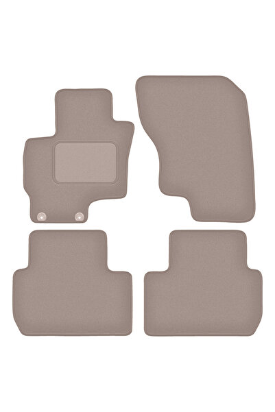 Other Covorașe bej velur pentru: Mitsubishi Outlander III PHEV SUV (2012-)