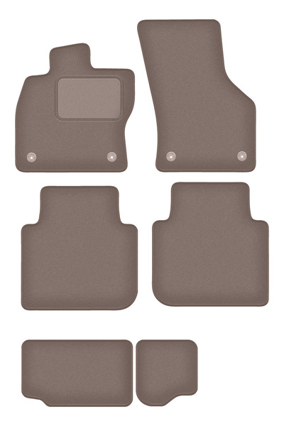 Other Covorașe bej velur pentru: Seat Tarraco 7 locuri (2018-)