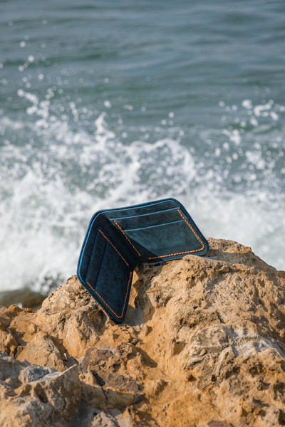 INKD Deri Klasik Erkek Cüzdan - Hakiki Dana Derisi - El İşçiliği
