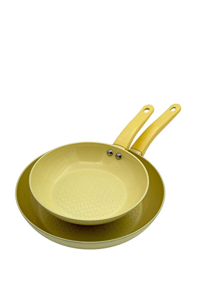 B&D CERAMIC DOUBLE FRYPAN SET 20/26CM