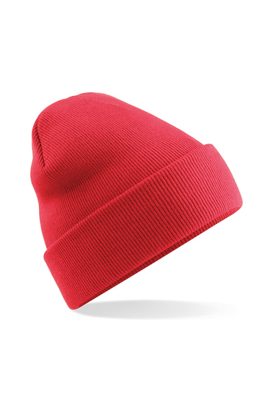 RONIC X Basic Knitted Beanie, unisex, red, universal size