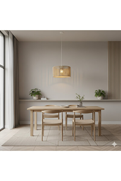 DudeHome Makrome avize, salon avize, çocuk odası avize, bebek odası avize, ya...