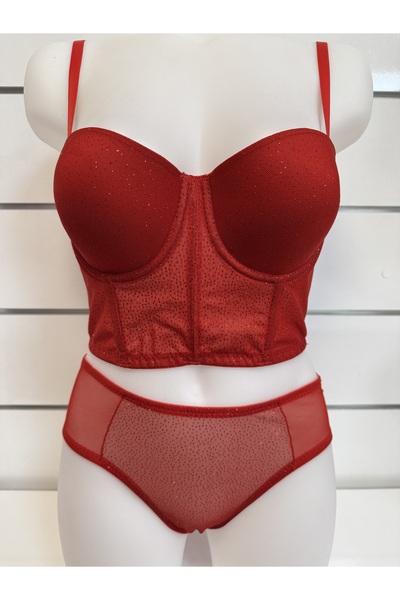 Mila Simli Büstiyer Takım