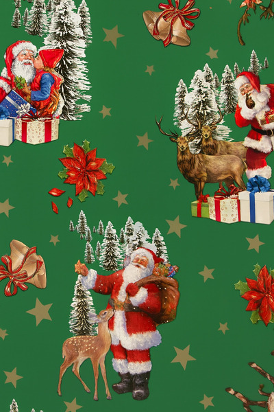 Soft Kare Yılbaşı Temalı PVC Elyaflı Masa Örtüsü – Su Geçirmez, Kolay Silinebilir, Şık Tasarım