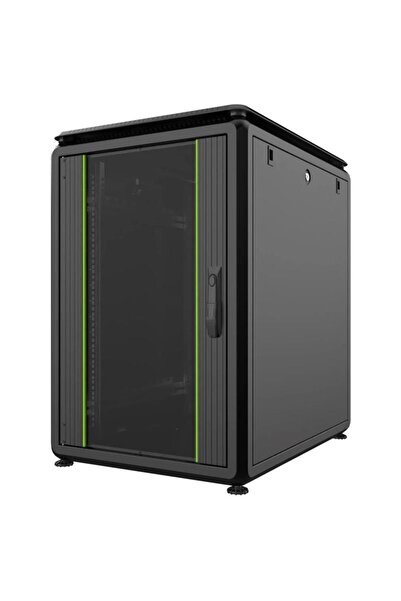 Other Szafa rackowa Lanview 19" 16U 600x1000x897mm Data Line - Czarna, RDL16U...