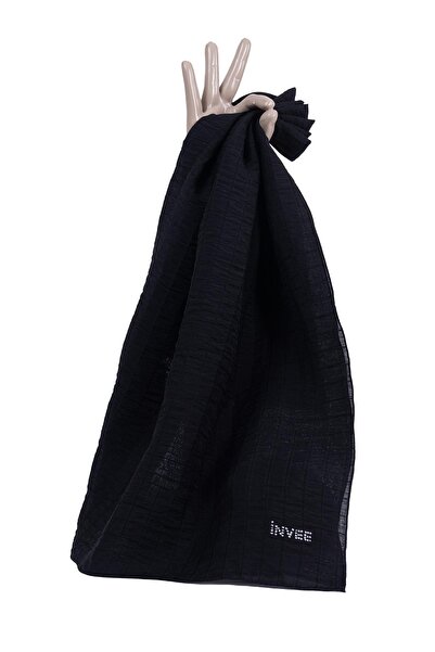 Invee Чорний квадратний шарф