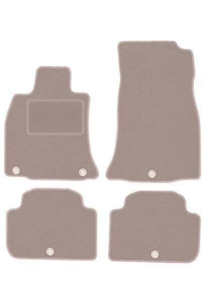 Other Covorașe bej velur pentru: Kia Stinger 2WD liftback (2017-)