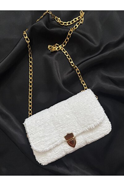 İNKO İÇ GİYİM Geantă de mână colorată cu textura moale