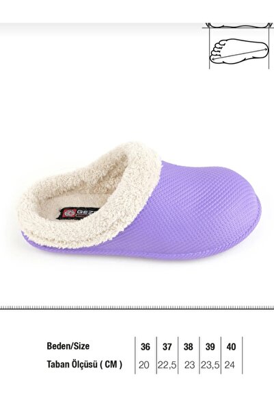 GEZER παντόφλες εσωτερικού χώρου με γούνα