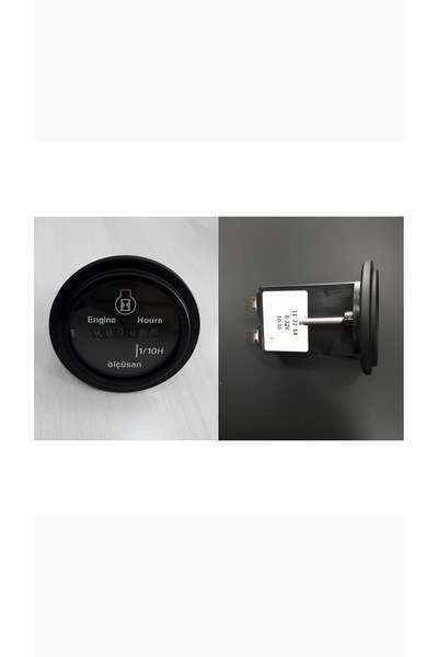 Marka Ölçüsn 8V - 32V 52 MM Motor Çalışma Saati