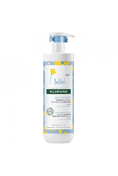 Klorane Ενυδατική λοσιόν γάλακτος, Bebe, 750 ml